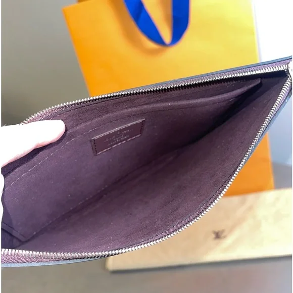 Louis Vuitton Plum Wristlet Clutch - Picture 10 of 12